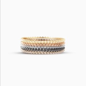 Kendra Scott “Remy” bangles in mixed metal